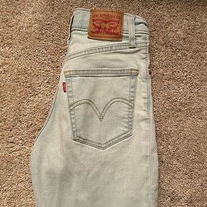 LEVIS Ribcage Straight Ankle Jeans
